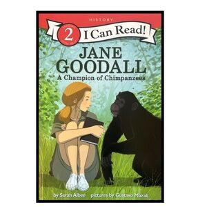 BUNDLE & SAVE 🎉Jane Goodall A Champion of Chimpanzees Level 2 Reader